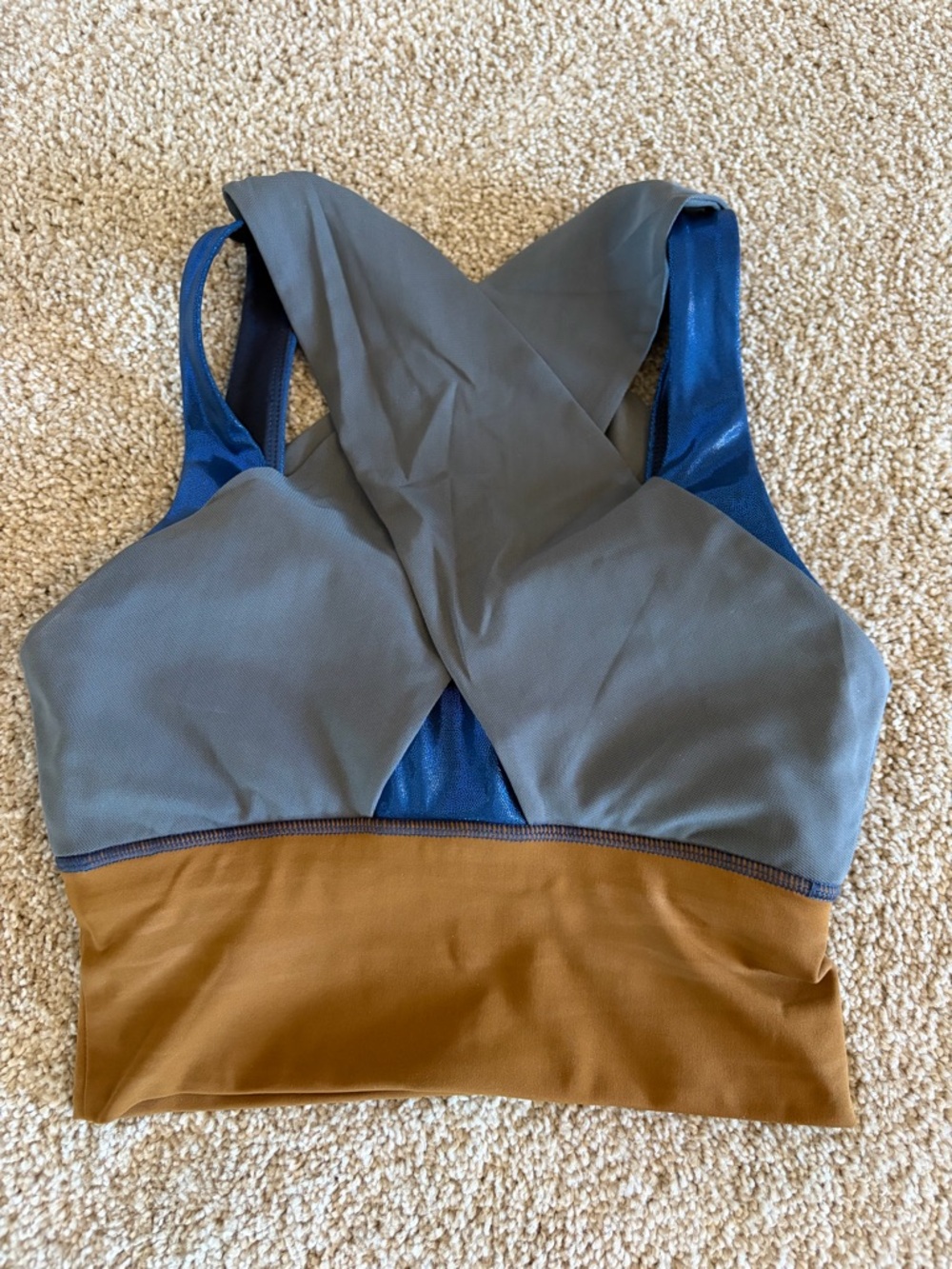 Crowned athletics Star Wars Rey sports bra